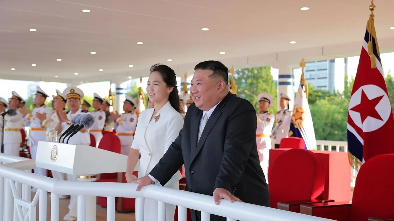 North Korea commissions 2nd naval destroyer as US, South Korea and Japan begin a military drill