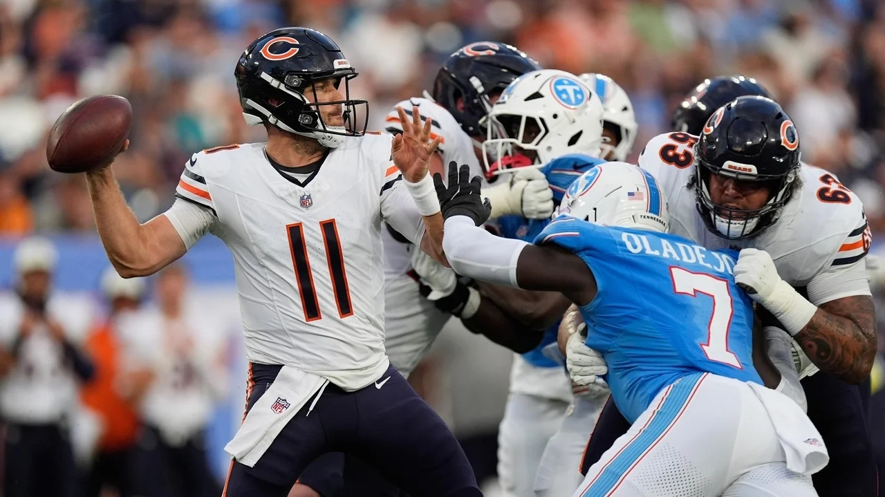 Chicago Bears gearing up for Philadelphia Eagles without QB Caleb Williams or backup Tyson Bagent