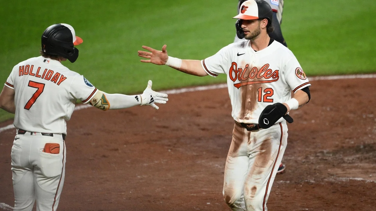 Beavers gets 2 hits, 3 RBIs in 8-run inning that lifts Orioles past Guardians 9-5