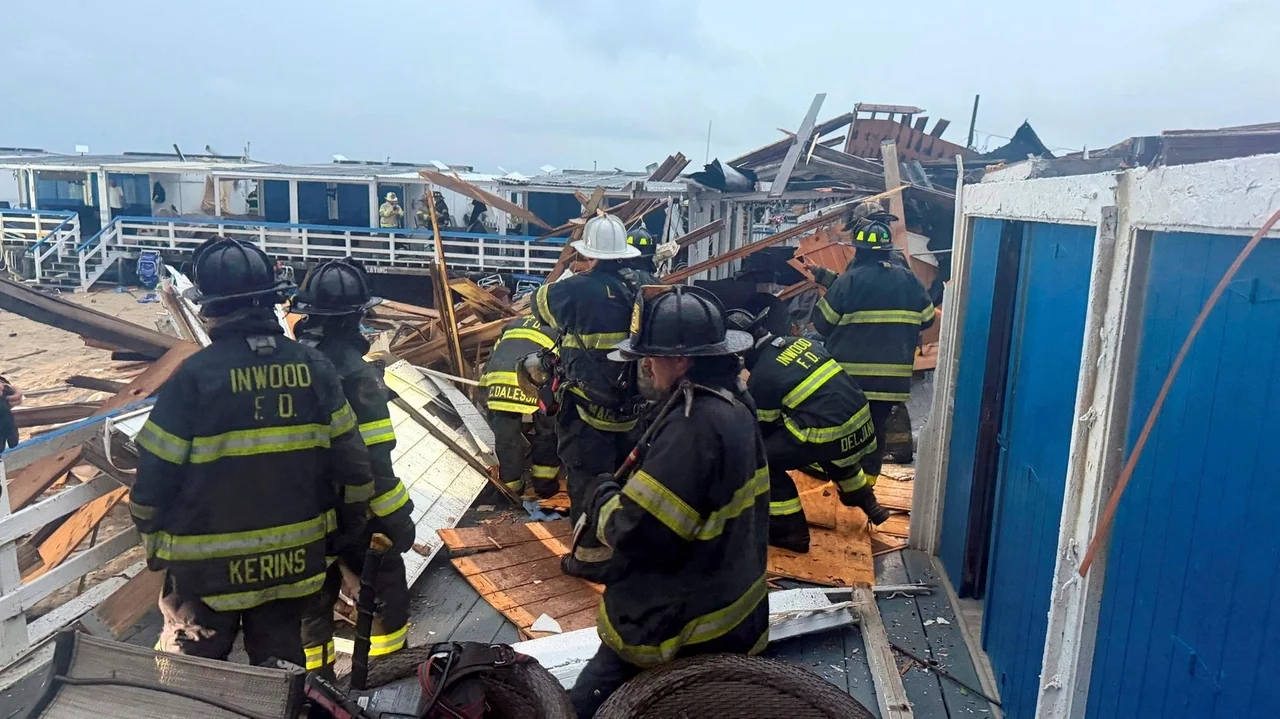 Long Island storm includes possible tornado in Atlantic Beach