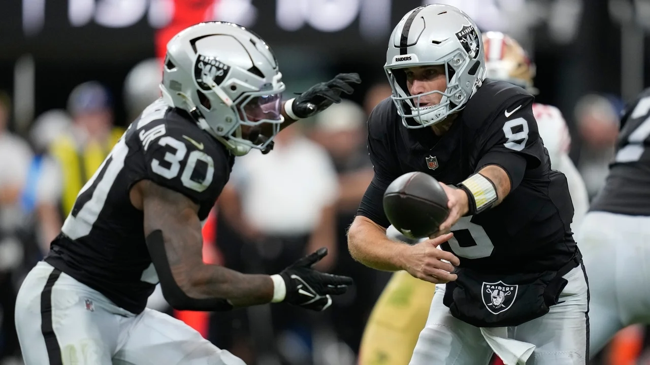 Kirk Cousins looks set to lead the Raiders even as Klint Kubiak keeps QB decision quiet