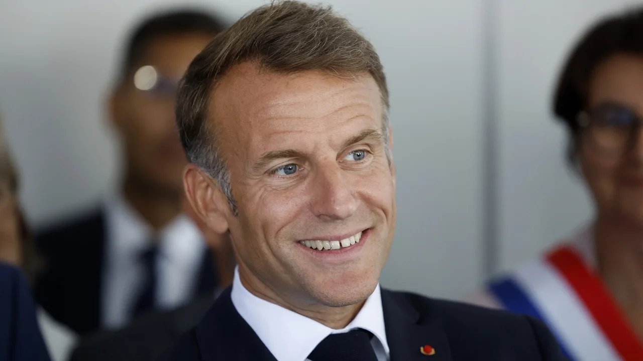 Visiting French president will join King Charles III and prime minister to see Bayeux Tapestry