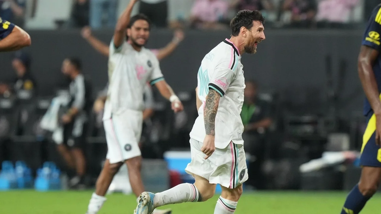 Messi scores his 19th MLS goal as Inter Miami draws 2-2 with Nashville