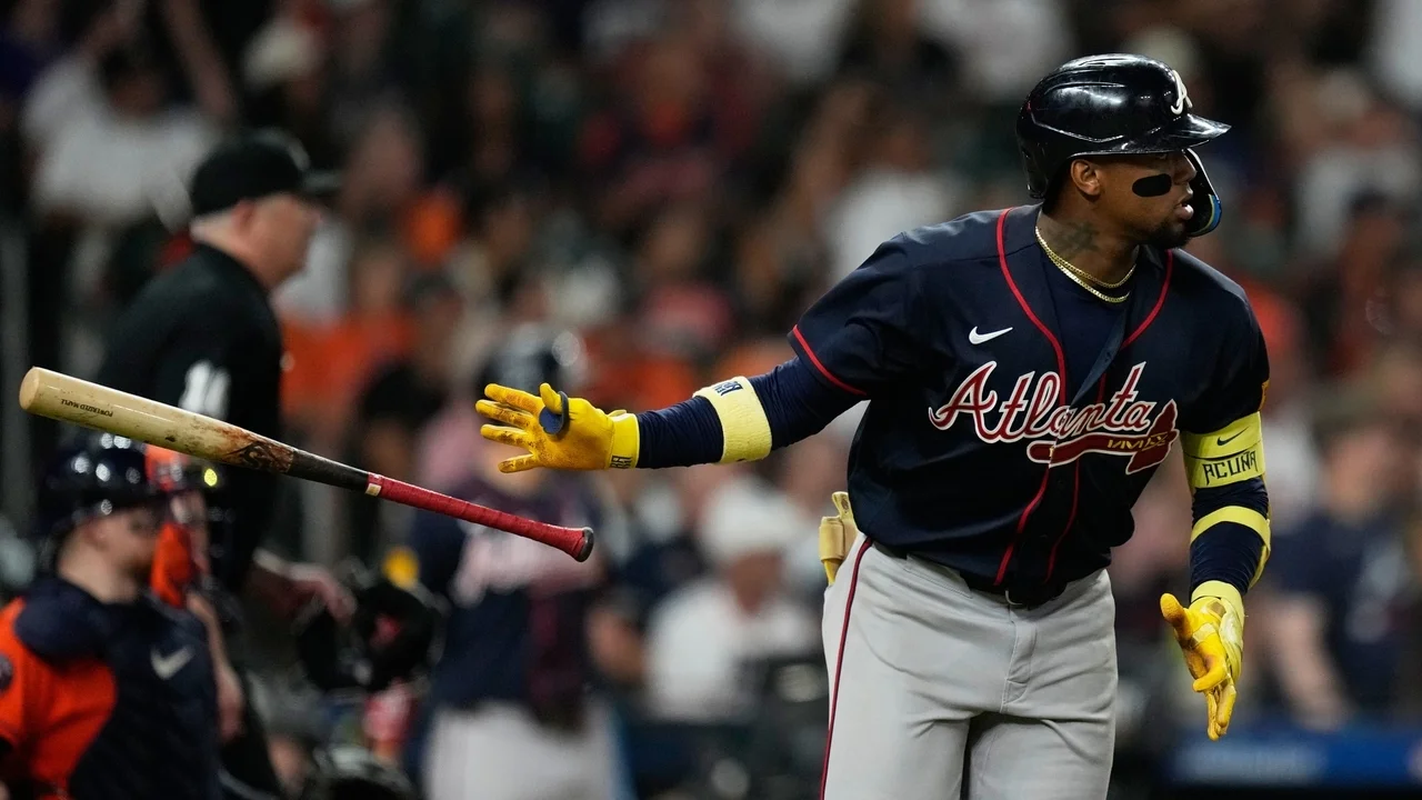Braves punch playoff ticket as Harris, Acuña and Olson launch 2-run homers in 6-2 win over Astros