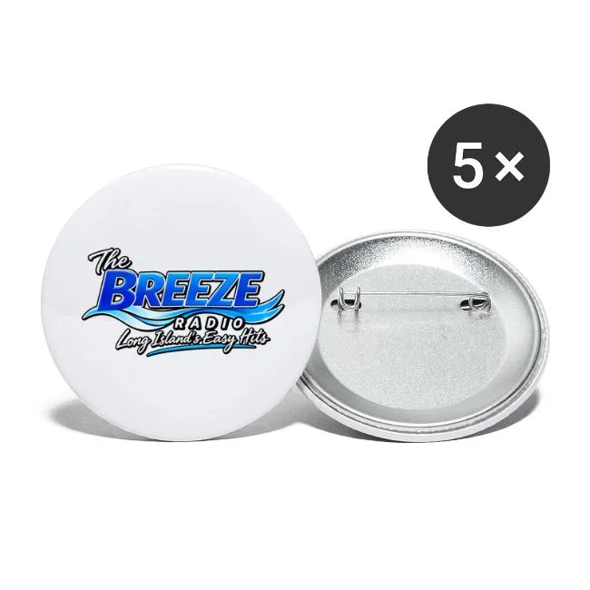 The Breeze Radio Buttons small 1'' (5-pack)