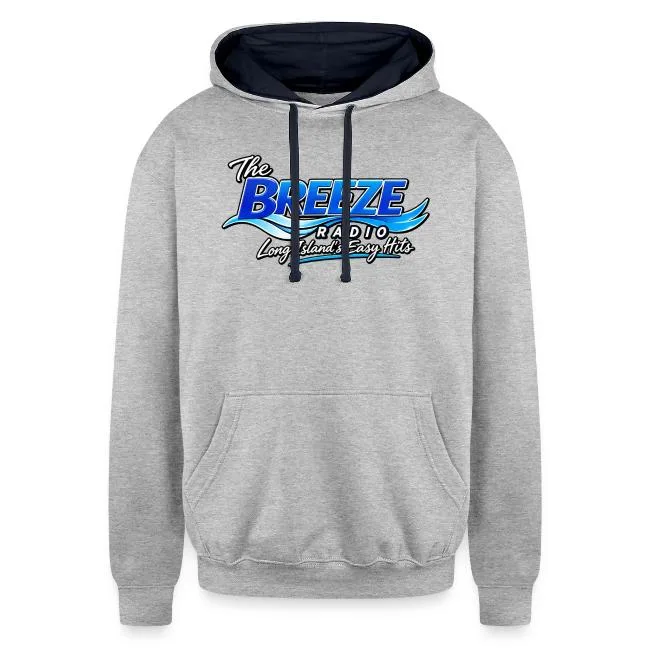 The Breeze Radio Unisex Contrast Hoodie