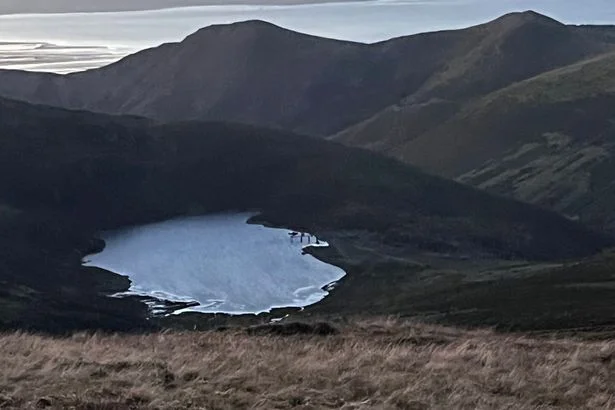 The shrinking Eryri lake and when the water level will stop dropping