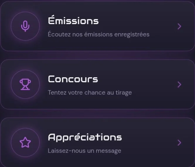 ☆ LES AUTRES SERVICES
