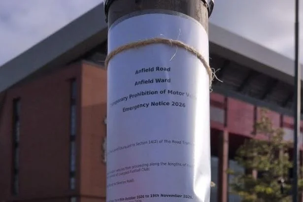 Anfield Road has been closed, but not by Liverpool FC