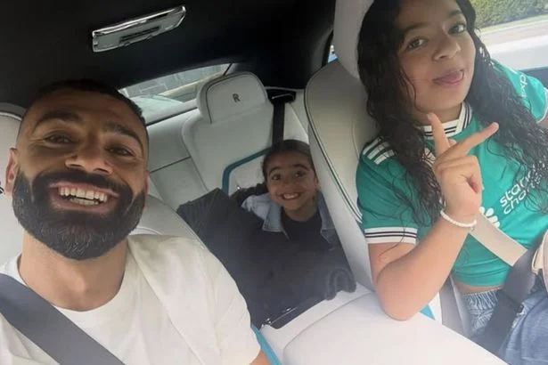Mo Salah flies back to the UK for milestone moment