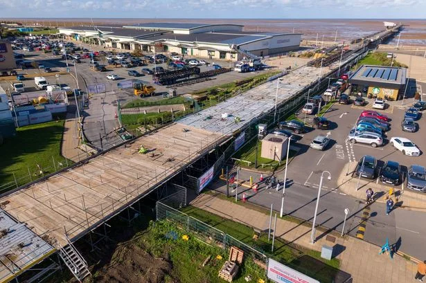 Stunning pictures show £20m Southport Pier restoration taking shape
