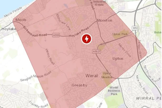 Hundreds of Wirral homes without electricity after power cut