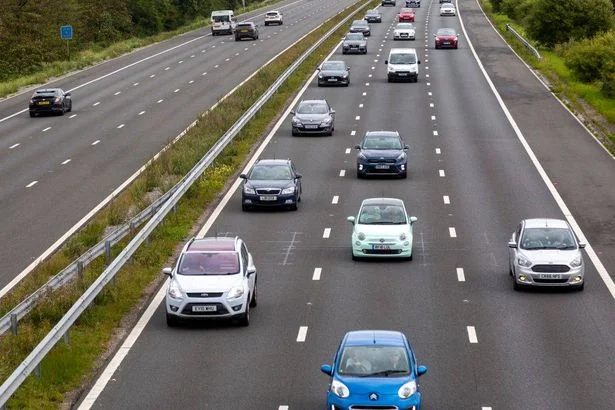 Police clarify the rules on 'undertaking' middle lane drivers and the potential £100 fine