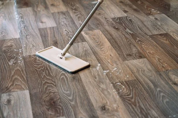 Clean wooden floors and leave them shiny and dust-free by mopping them with 1 simple item
