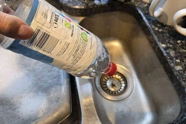 Putting vinegar down the drains in October will combat common household issue