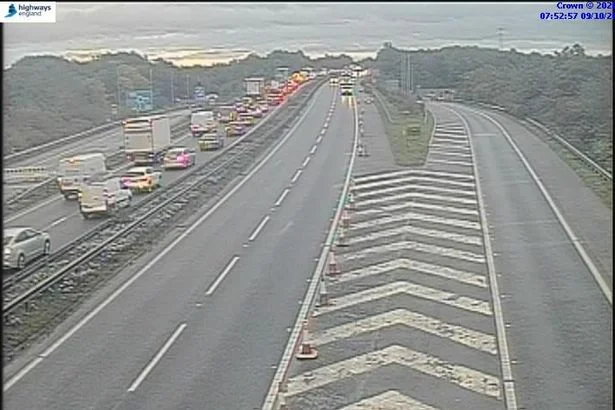 Knowsley Expressway traffic live as crash causes severe delays