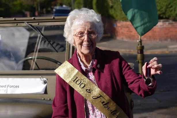 Southport woman celebrates 100th birthday with unexpected surprise