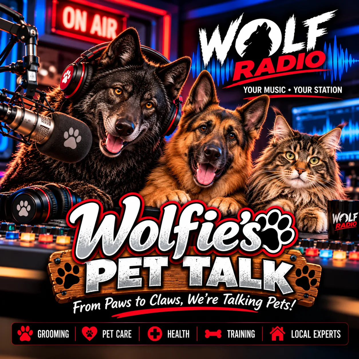 Wolfie's Pet Talk