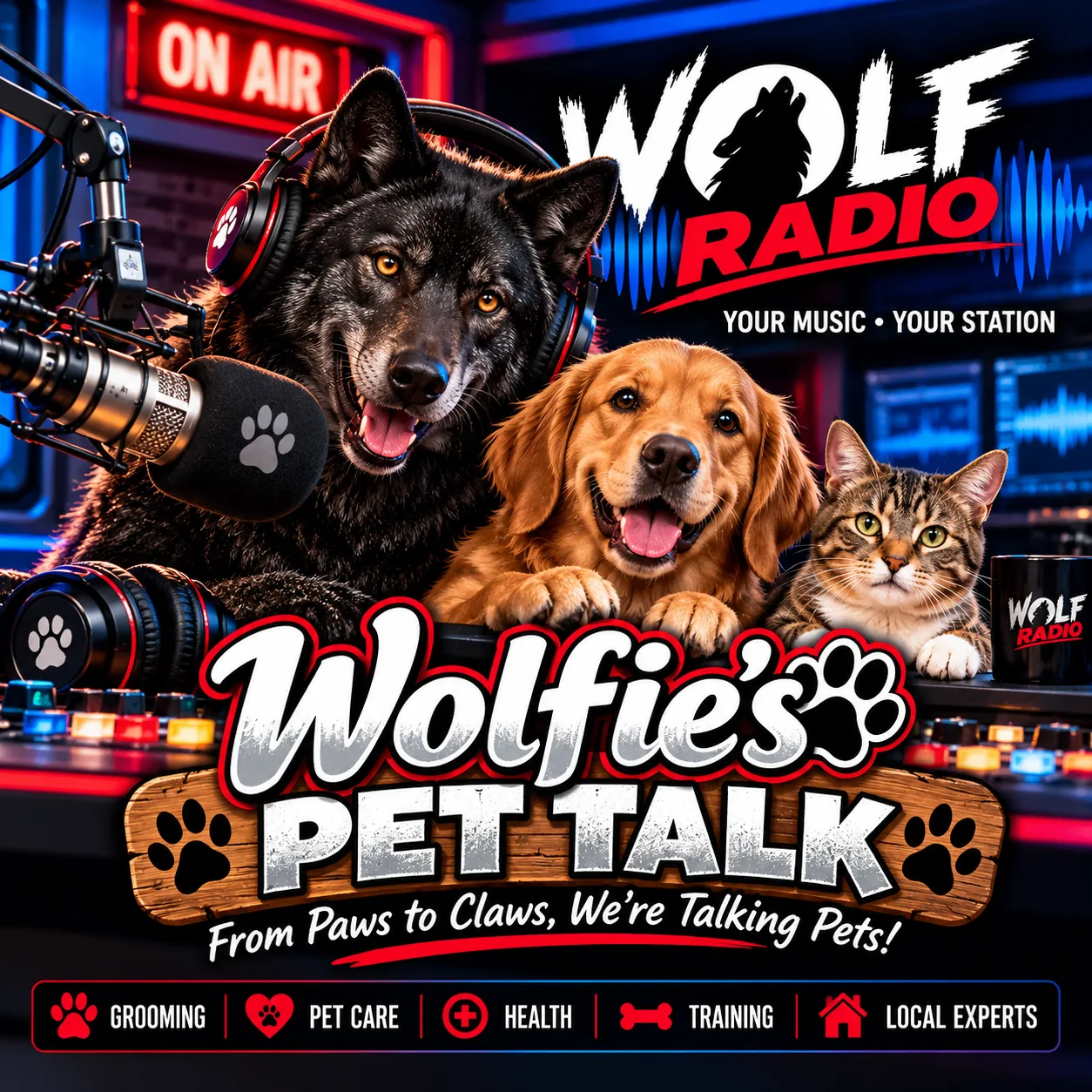 Wolfie's Pet Talk