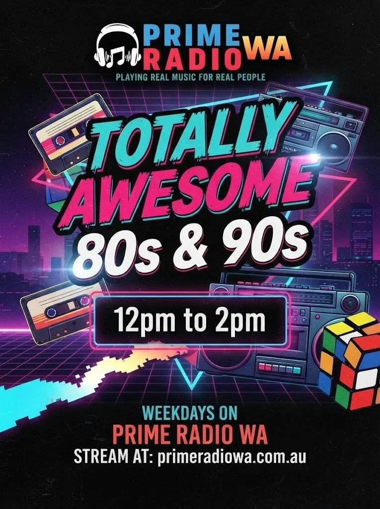 Prime Radio WA Totally Awesome 80s & 90s